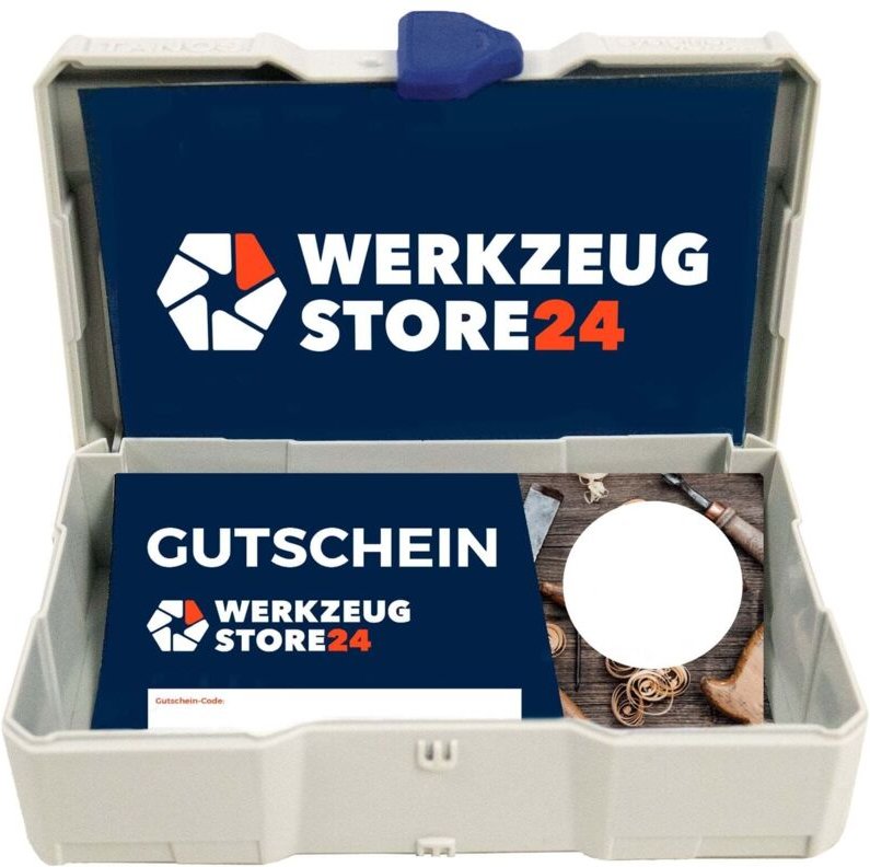 Ws24 - Geschenkgutschein Wert 20 € (Motiv Dunkelblau) - im Miniatur Systainer
