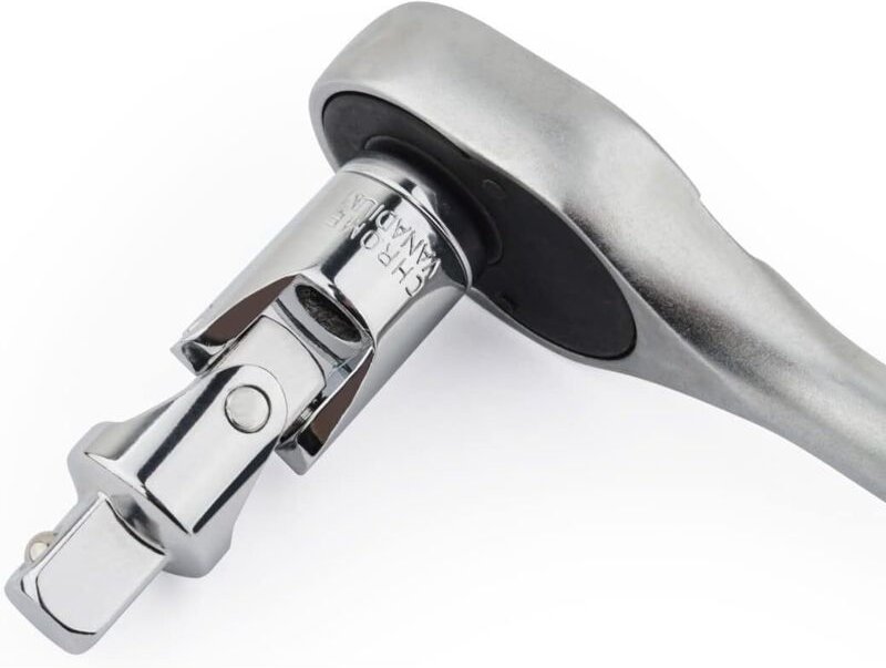 6,3 mm/10 mm/12,5 mm Universalgelenk-Schlagverstärker-Reduzierer-Drehadapter-Steckschlüsselsatz für CR-V-Motor, verchrom...