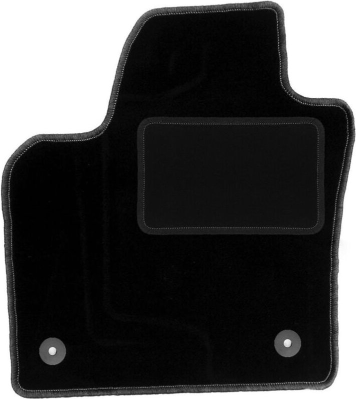 Fahrermatte schwarz für: Volkswagen Polo VI Fließheck (2017)