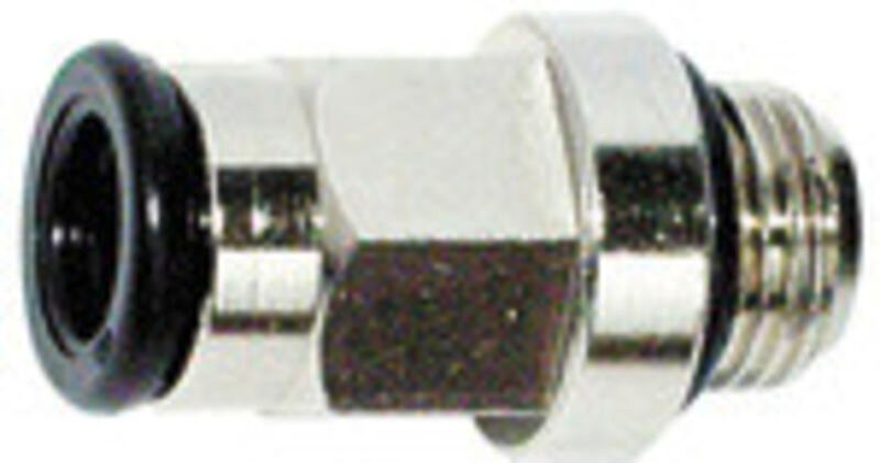 Gerade Einschraubverschr. »value line«, g 1/4 a., ms v. Ø8mm - Riegler