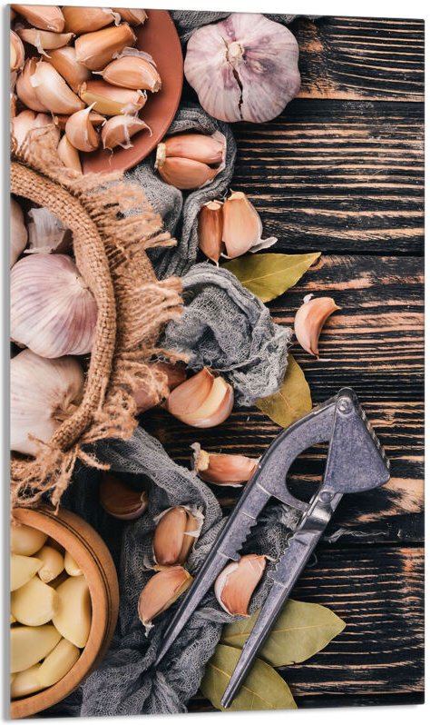 Glasschneidebrett 30x52 Lebensmittel