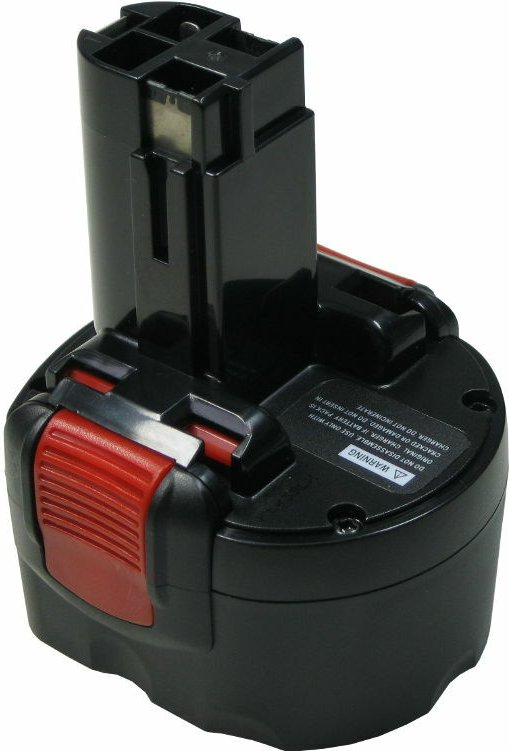 Trade-shop - Ni-MH Akku, 9,6V / 3000mAh ersetzt Bosch 2607335682 2607335273 2607335271 2607335272 2607335453 2607335469 ...