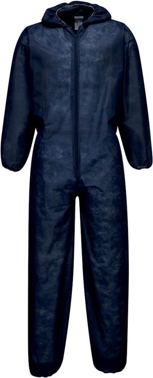 Packung mit 120 Einwegoveralls pp 40g Marine xl