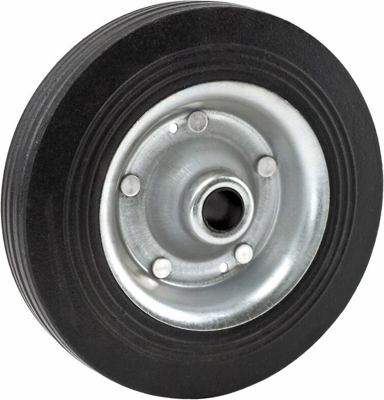 Dema - Vollgummi Metall Ersatz Rad Reifen zu Stützrad Stütze Anhänger Wohnwagen