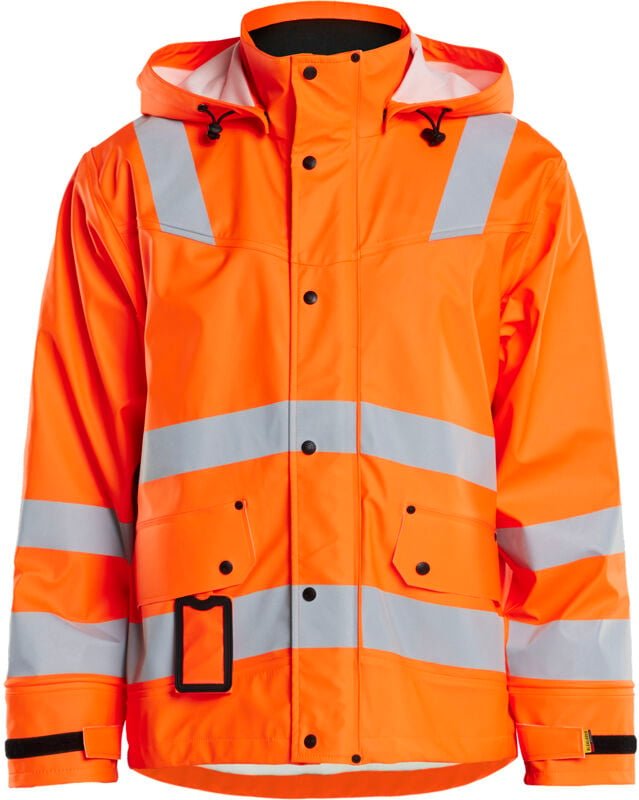 Hochsichtbare Regenjacke Niveau 2 4302 - Neonorange M