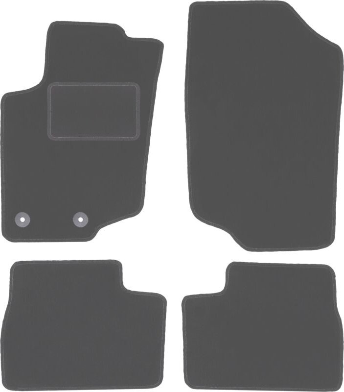 Graphit-Fußmatten für: Peugeot 207 SW, Kombi, Schrägheck (2006-2012)