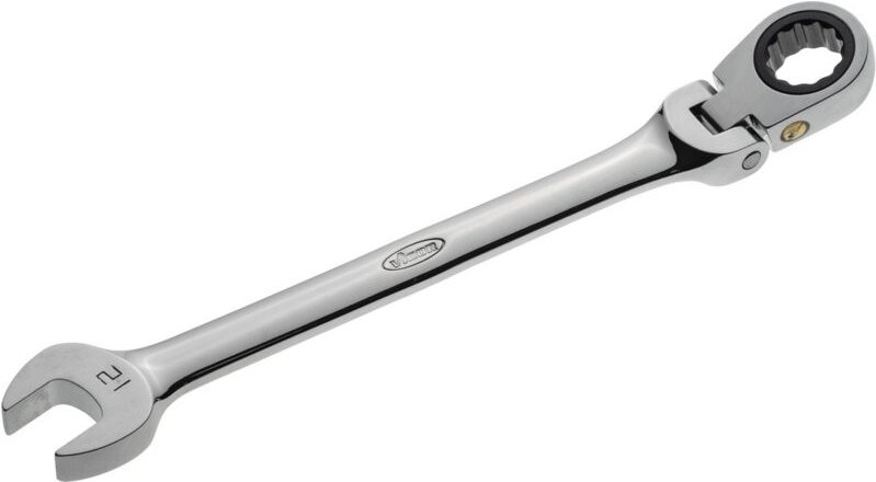 Gelenk Ratschen-Ring-Maulschlüssel ∙ V2808 ∙ Außen Doppelsechskant Profil, Außen Sechskant Profil ∙ SW 12 mm