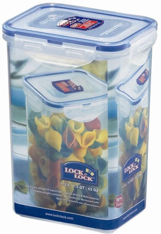 Vorratsdose rechteckig, 1,3 l 135 x 102 x 185 mm