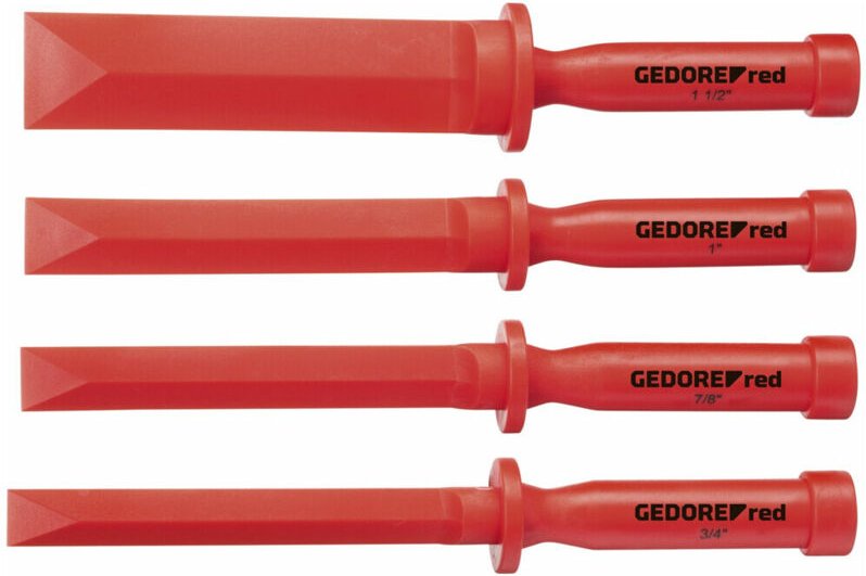 R91901004 Schonmeißelsatz 3/4'-1.1/2' 4-teilig