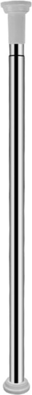 Swanew - Teleskopstange Edelstahl 70-120CM Duschstangen,Duschvorhangstange ohne Bohren Spannstange, durch Drehen verstel...