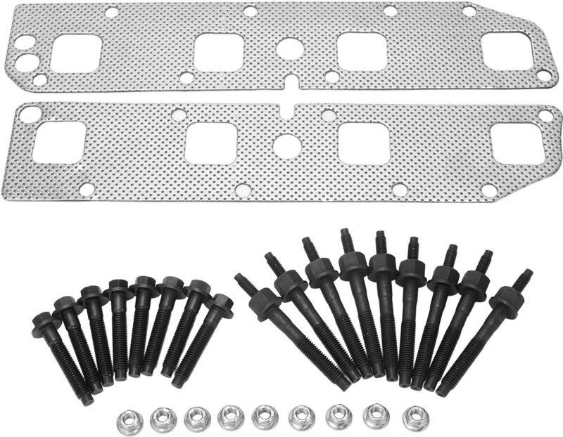 Zoternen - Auto Abgaskrümmer Dichtung Schrauben Bolzen Kit Aluminium Edelstahl 6508218AA 6507746AA 6510140AA 6505316AA E...