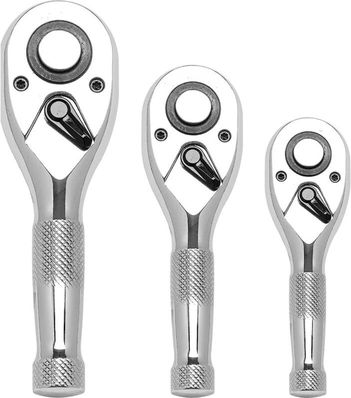 Thumbnail - Stubby Ratschensatz, 1/4', 3/8', 1/2' Antrieb Dele Ratsche