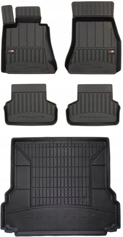 3D SET Fußmatten und Kofferraummatte BMW G31 Kombi 2017-2023