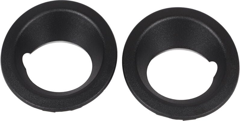 Thumbnail - Eosnow - 2PCS Frontstoßstange Nebelscheinwerfer Ringabdeckung 51113400912 Schwarz Ersatz für X3 E83 2004-2006
