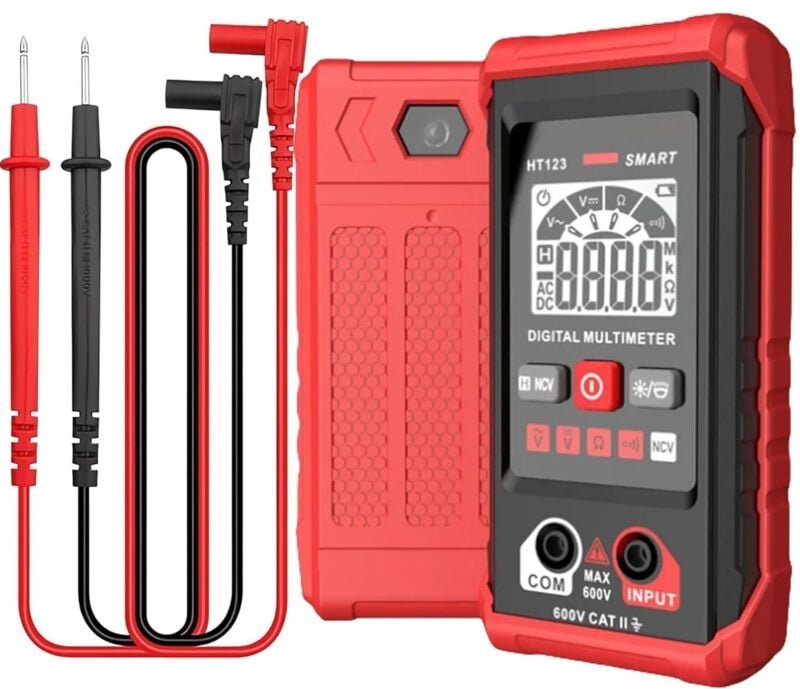 Automatische digitale Multitester – HT123 Smart Digital Multimeter – Intelligente Messung – Elektrischer Tester Spannung...