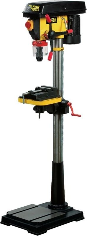 Thumbnail - Säulenbohrmaschine DPC 35C - 750 W - Höhe 1580 mm - Schwanenhals 176 mm - Selbstspannendes Bohrfutter 16mm - FAR TOOLS -...