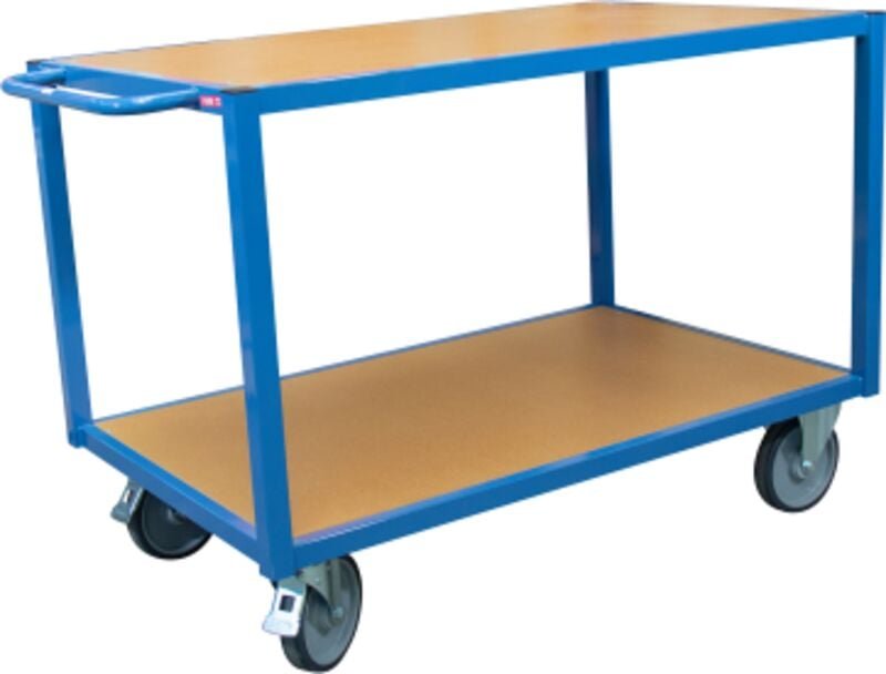 Werkstattwagen mit 2 Etagen 1300 x 800 mm 500 kg Fimm 880005698