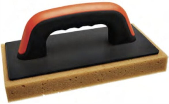 Hydro Schwammbrett Braun 130 x 250 mm