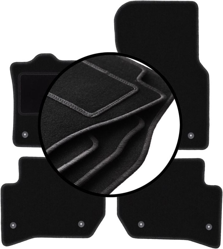 Komplettset Veloursmatten für: Land Rover Velar SUV (2017-)