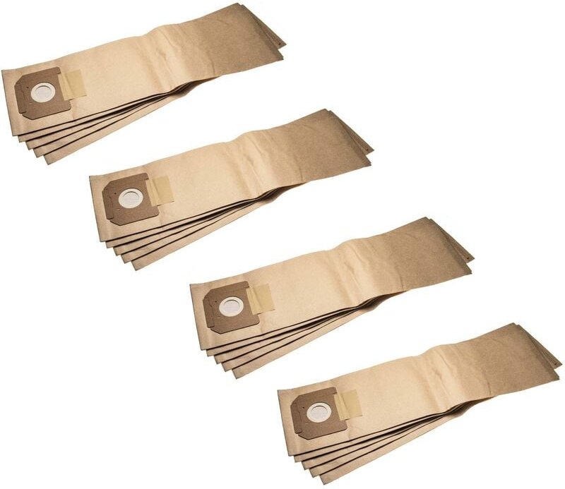 Thumbnail - 20x Staubsaugerbeutel kompatibel mit Kärcher nt 45/1 Tact te ec, nt 45/1 Tact Te m, nt 55/1 Tact Staubsauger - Papier, 7...