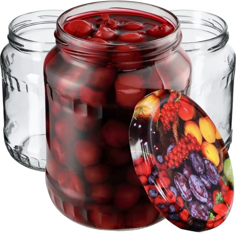 KADAX Berti-Glas 720ml fi82 TO-720 Faceta 2er-Pack