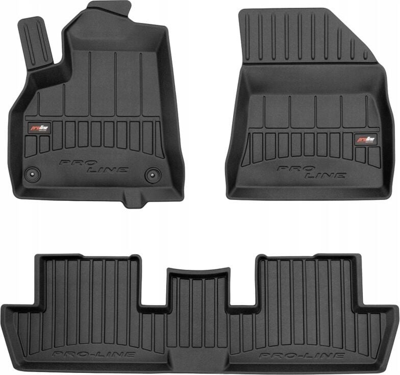 Gummimatten und Fußmatten Peugeot 3008 1 2009-2016 3D Mulde