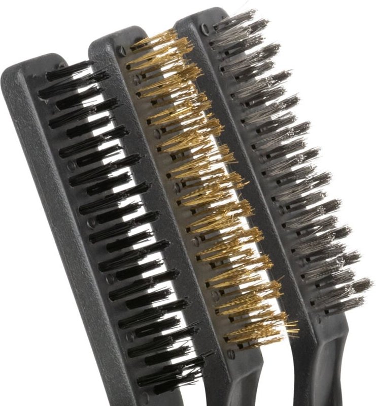 Set mit 3 metallbürsten JBM 52515
