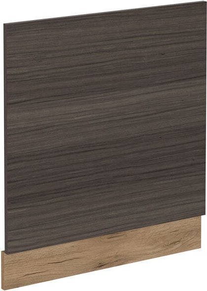 Geschirrspülblende R-Line, Edelgrau, 60 cm ohne Arbeitsplatte Vicco