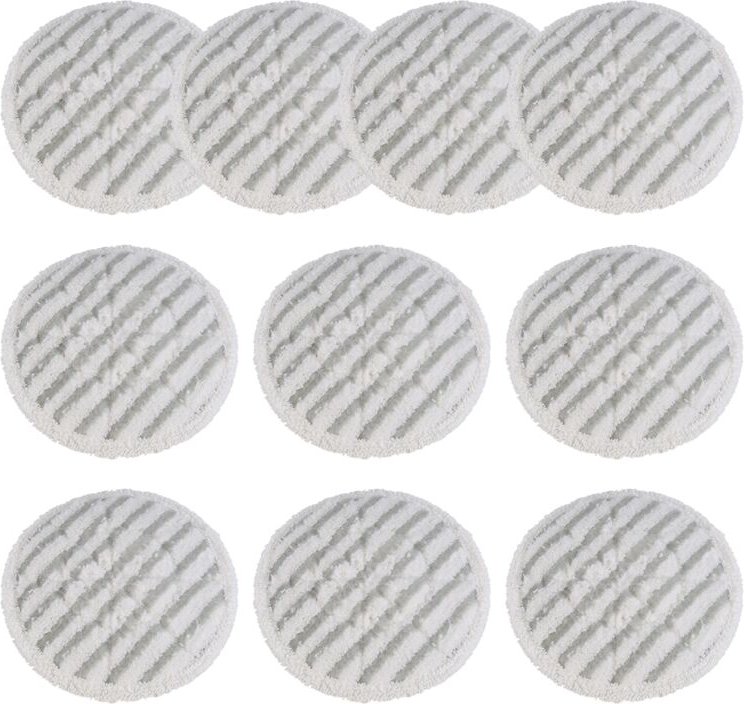 10 StüCk S7000 Dampf Mopp Kissen für S7000AMZ S7001 S7001TGT Series Steam & Scrub Hart Boden