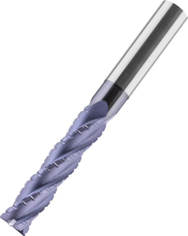 VHM-Schruppschlichtfräser Starmax Typ nf tialn hb 12 mm