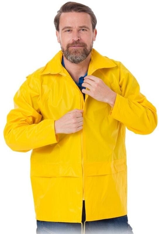 Kpnpy Gelbe Regenjacke Mit Kapuze Grösse Xl - Kur Kpnpy Xl