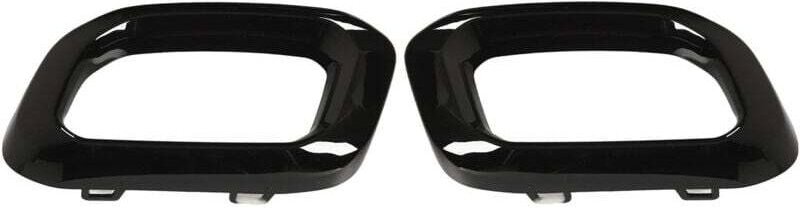 Passend für 2020+ Mercedes-Benz GLE-Klasse W167 amg Line Auspuffblende, Paar links und rechts, schwarz glänzend, Ersatz ...