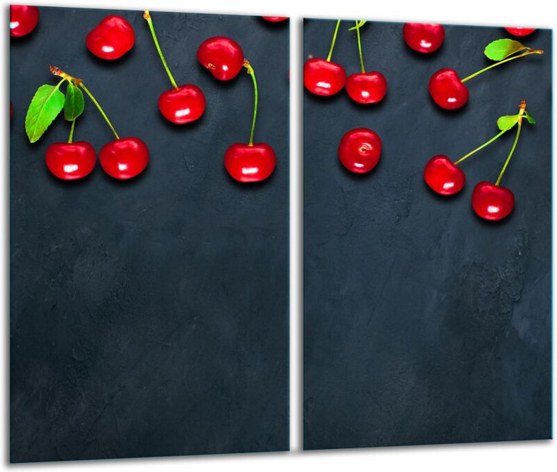 Glashakkungsbrett 2x 30x52 Schwarz