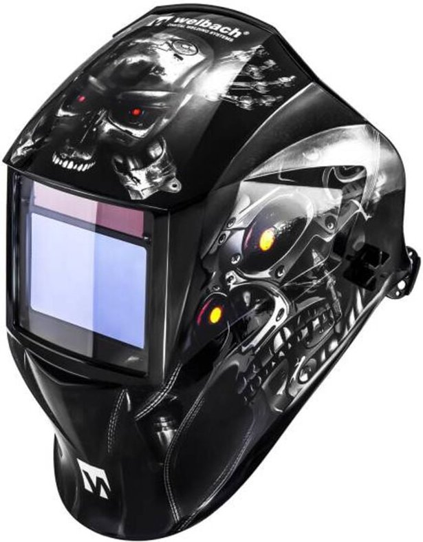Automatisch selbstverdunkelnde Schweißhelmmaske mit Schleiffunktion METALATOR EXPERT