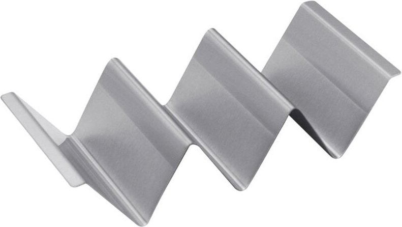Taco Grill Stahl Farbe 22,2 x 10 x 5 cm 1 Edelstahl Tortilla Kochen Rack Ofen Tablett Typ Backen