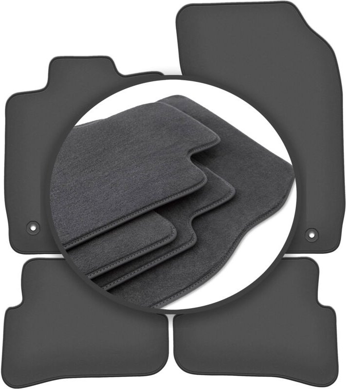 Thumbnail - Premium-Fußmatten für: Audi A1 8X Schrägheck (2010-)