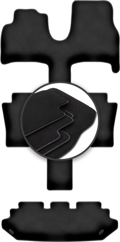 Premium-Fußmatten für: Fiat Ulysse II 7-Sitzer (2002-2010)