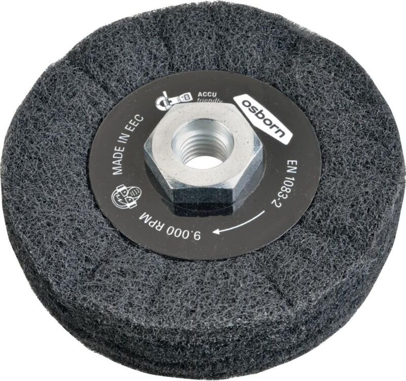 Osborn Satinierring 100 mm, Vlies, fine