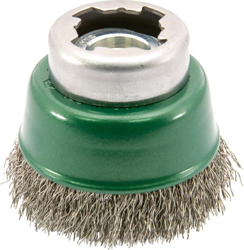 Topfbürste x-lock inox 75mm gewellt - Osborn