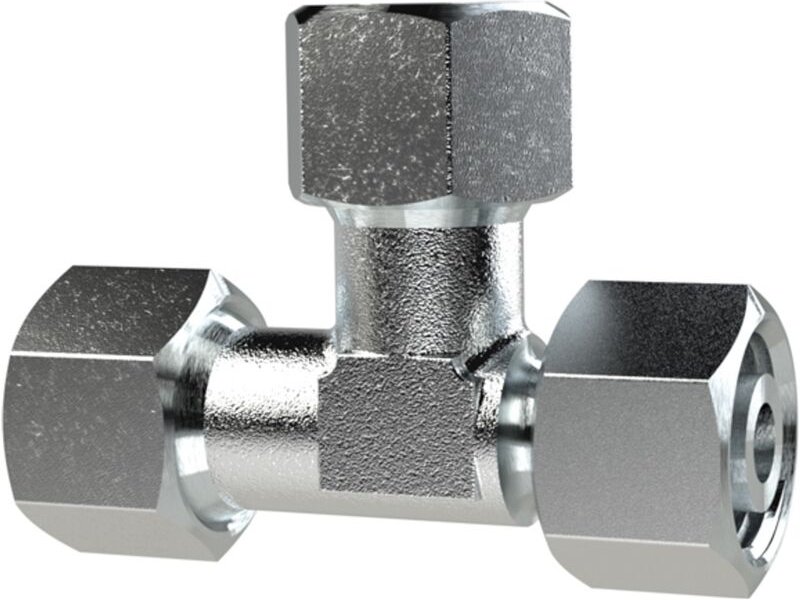 Einst. L-Anschlussverschraubung, Rohr-Außen-Ø 16, Stahl verzinkt - Riegler