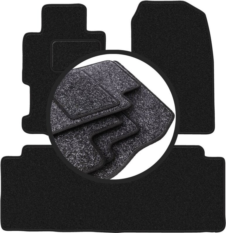 ANTHRA Auto-Fußmatten für: Honda Civic VII 5 Türen (2001-1007)