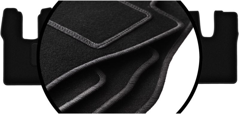 Veloursmatten-Satz für: MAN TGL / TGM schmal, Schlafkabine 3-teilig (2005-)