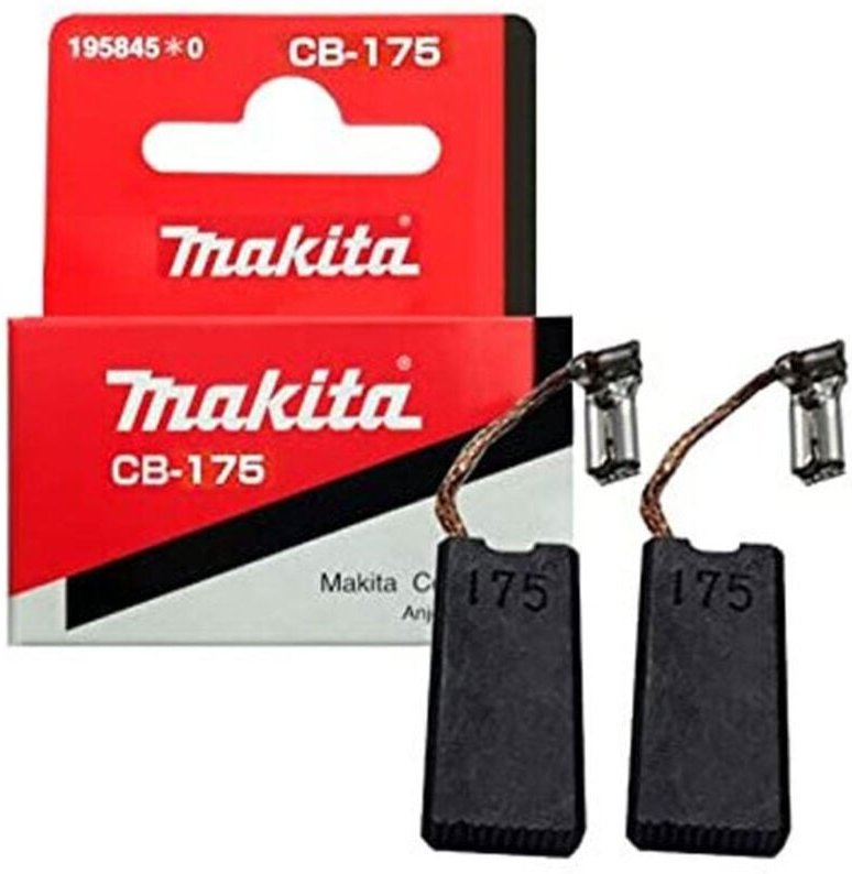 Satz von 2 Kohlebürsten cb 175 für Bohr- und Meißelhammer Makita 195845-0