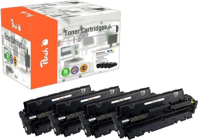 Peach Toner HP 410A CF410-3A MultiPack kompatibel retail