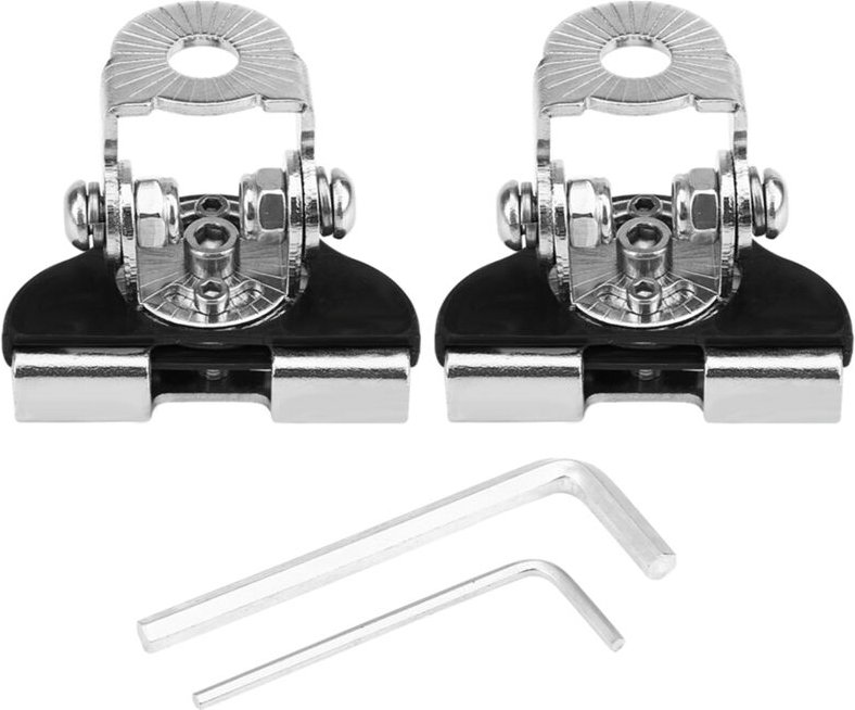 Ineasicer - 2Pcs Universal Eisen led Arbeit Licht Halterung für Auto Haube Offroad Arbeit Licht Montage Halterung