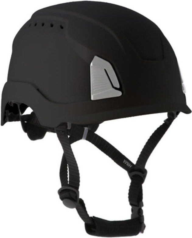 Belüfteter Schutzhelm Hima - Schwarz Singer himab