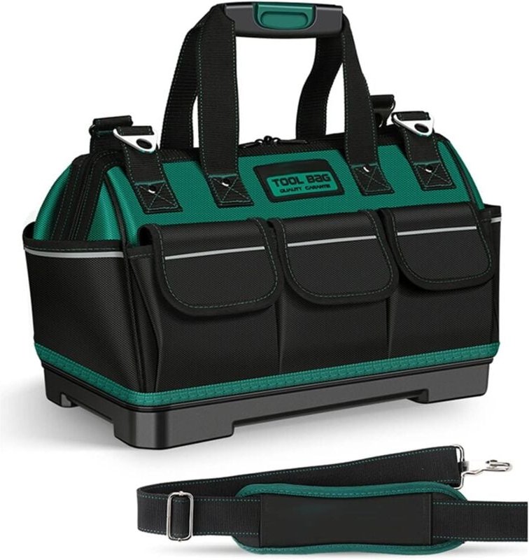 Neue Werkzeugtasche für Elektriker mit Reflektorstreifen, verschleißfestem Oxford-Stoff, wasserdichte Aufbewahrungshandt...