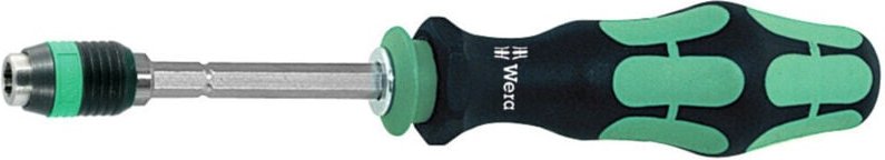 817 r Bits-Handhalter mit Rapidaptor Schnellwechselfutter für 1/4' Außensechskant - Wera