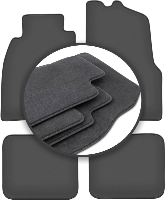 Premium-Fußmatten für: Mitsubishi Carisma Limousine, Liftback, Fließheck (1995-2004)