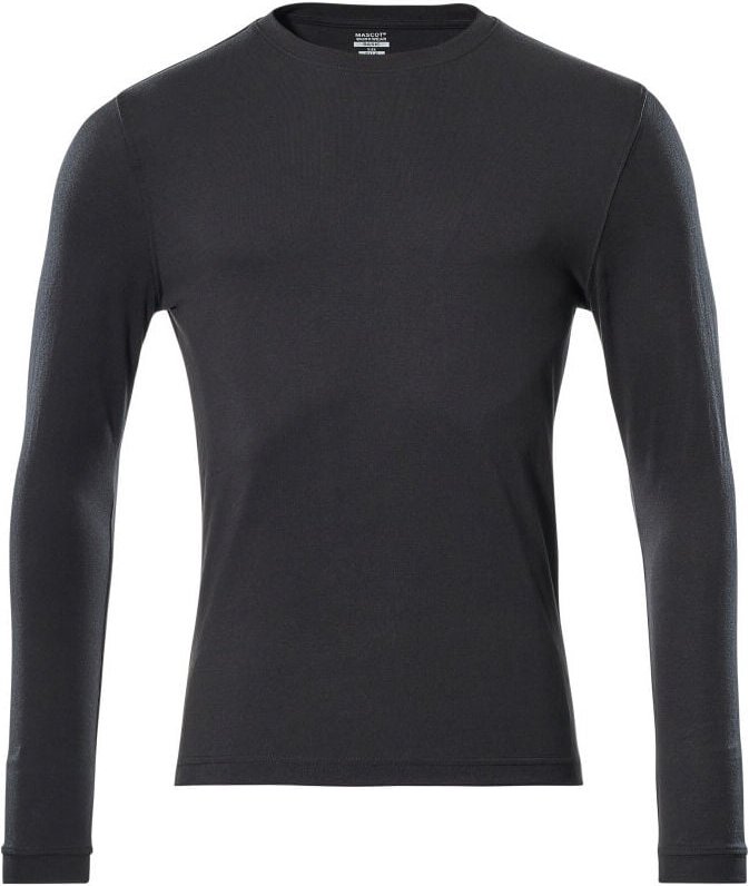 T-Shirt crossover langarm 18581 Gr. s schwarz - Mascot